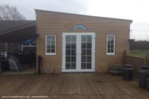 Front View of shed - Rainbows End, County Antrim