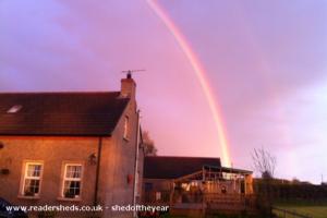 Outside of shed - Rainbows End, County Antrim