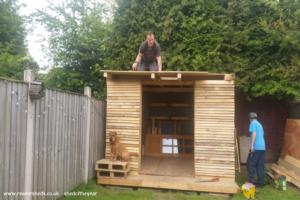 Photo 4 of shed - Roosters Cabin (PALLETS), Nottinghamshire
