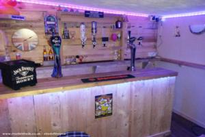 Bar of shed - The drunken duck, West Yorkshire