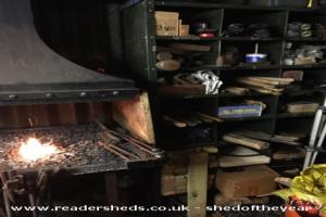 The forge of shed - Cowpe Smithy, Lancashire