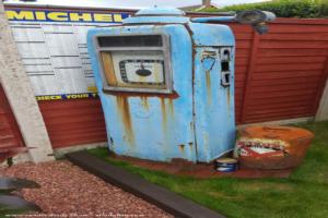petrol pump of shed - Rust To Retro, Staffordshire