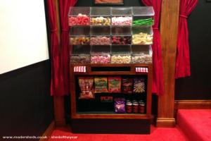 Sweet Counter of shed - The Torii Cinema, Bedford