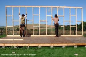 Construction of shed - Tranquility Saloon, Aberdeenshire