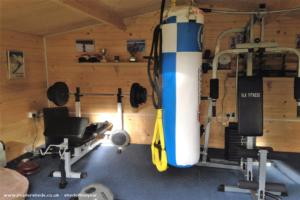 inside of shed - fitzy's gym, East Sussex