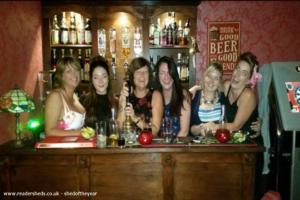 bar maids of shed - The Joiner's Arms, Lincolnshire