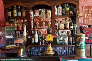 bar of shed - The Joiner's Arms, Lincolnshire