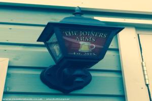 pub lantern of shed - The Joiner's Arms, Lincolnshire