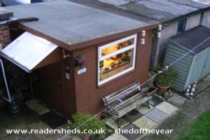 Exterior front of shed - The Studio, Lincolnshire