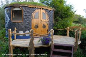 Front View of shed - Love Shack, Devon