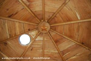Ceiling of shed - Love Shack, Devon