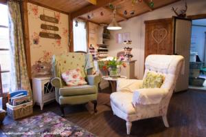internal picture of shed - The Beauty Shed, Lancashire