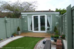 Outside of shed - The Garden Room, West Sussex