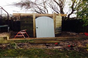 the beginning of shed - The Observatory, Buckinghamshire