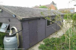 side view of shed - The Project Shed, Wiltshire