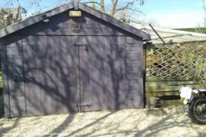 front view of shed - The Project Shed, Wiltshire