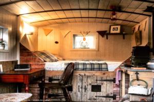 Inside of shed - Exmoor Hut, Devon