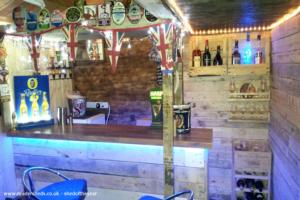 The bar of shed - Hope and Glory, Greater Manchester