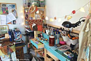 Organised chaos! of shed - Sheenagh's sHEADspace, Herefordshire