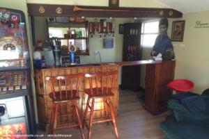 Bar of shed - Brody's Bar, Lincolnshire