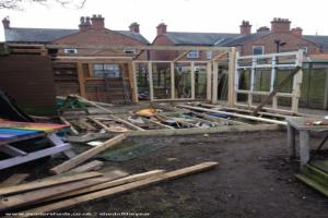 In the making of shed - Brody's Bar, Lincolnshire