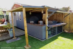 open for entertaining of shed - , 