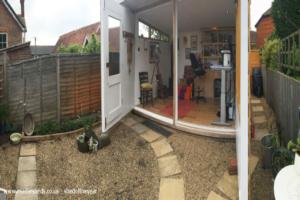 Both doors open of shed - Made in a Shed, East Sussex