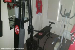 Home gym of shed - Sunnymead studio, Norfolk