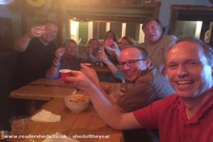 Cheers! of shed - Tatum's Pub Shed, North Carolina