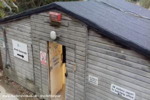 from the Delvo Station of shed - The Batch Cabin, Kent