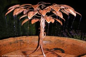 Copper Tree made in workshop of shed - The Man Cave, Lincolnshire