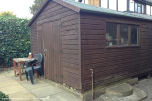Front of shed of shed - Granddad's Shed, Buckinghamshire