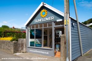 Exterior of shed - Sunflower, Devon
