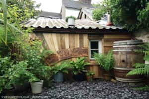Side of shed - Whisky HQ, Devon