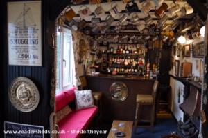 Bar 1 of shed - The Mills Arms, Northamptonshire