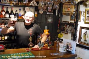 Bar & Landlord 1 of shed - The Mills Arms, Northamptonshire