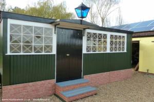 Exterior view of shed - Letsby Avenue Police Station, Cambridgeshire