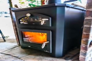 9 kw Spanish woodburning stove of shed - Love Shack Argentum, Merseyside