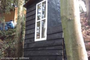 OUTSIDE of shed - Mini eco-cabin in the woods, Kent
