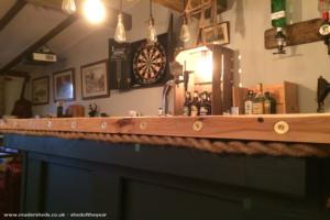 Bar of shed - Gamekeepers lodge, Derbyshire