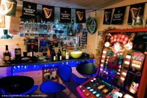 The bar of shed - The Lodge , West Midlands