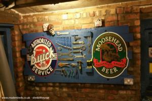 Tool Wall of shed - Forktress of Innertube, Northamptonshire