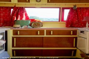 Insdie - vintage kitchen of shed - The Ark, Dorset