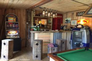 Inside of shed - The Woolshed, Nottinghamshire