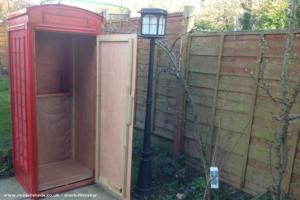 Photo 2 of shed - Red phone box shed, West Yorkshire