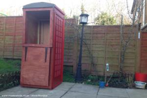 Photo 3 of shed - Red phone box shed, West Yorkshire