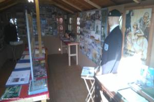 Inside view of shed - The Memorial Hut , West Sussex