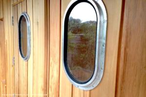 Portholes of shed - 18A - The Workshop, Cheshire East