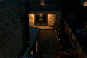 Exterior - Night of shed - AJK Architecture + Design Ltd Shed Office, Greater London