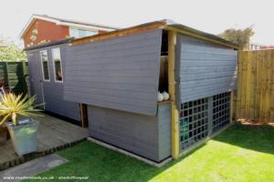 Canopies down of shed - The BBQ shed, Cheshire West and Chester